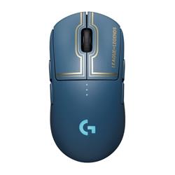 MOUSE DE JUEGO INALAMBRICO LOGITECH PRO WIRELESS LOL   AZUL/DORADO