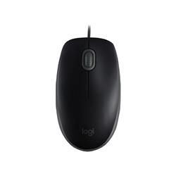 Mouse Logitech M110 Alámbrico Silencioso Negro