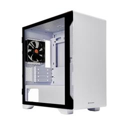 OUTLET - GABINETE GAMER THERMALTAKE S100 VIDRIO TEMPLADO WHITE BLANCO