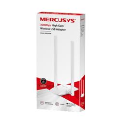 Adaptador Wi-fi Usb Mercusys Mw300uh Doble Antena 300mbps