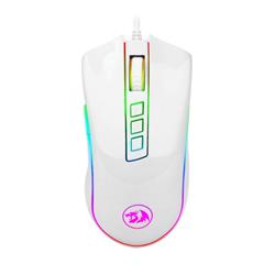 MOUSE DE JUEGO REDRAGON COBRA WHITE M711-W WHITE  WHITE