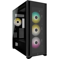 GABINETE GAMER TORRE VIDRIO TEMPLADO CORSAIR ICUE 7000X RGB  NEGRO