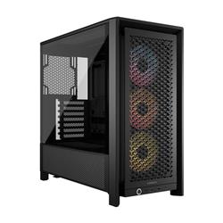 Gabinete Gamer Corsair 4000d Frame Rs Argb 3x120mm Fans